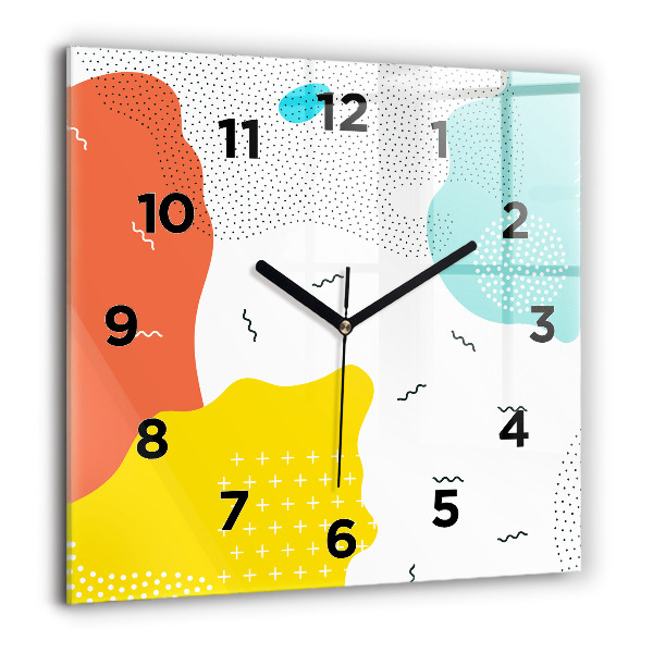 Square wall clock POP Abstraction