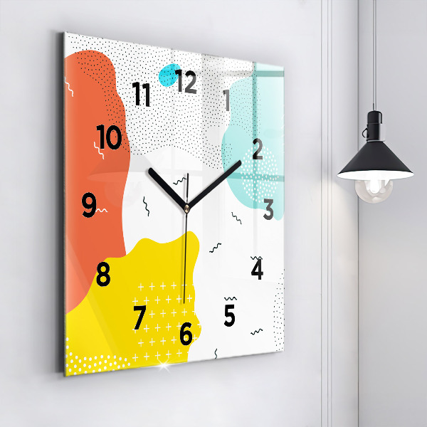 Square wall clock POP Abstraction
