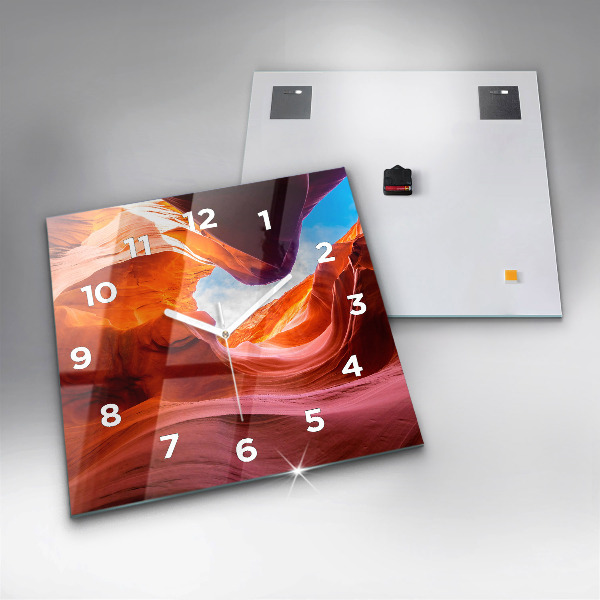 Square wall clock Canyon