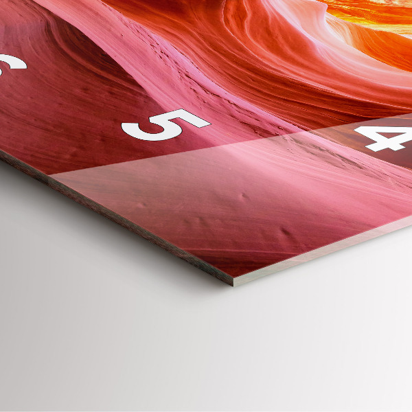 Square wall clock Canyon