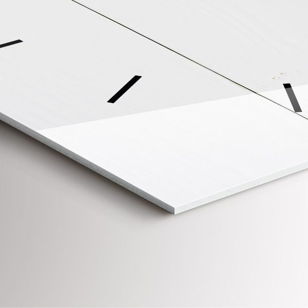 Square wall clock The inscription house