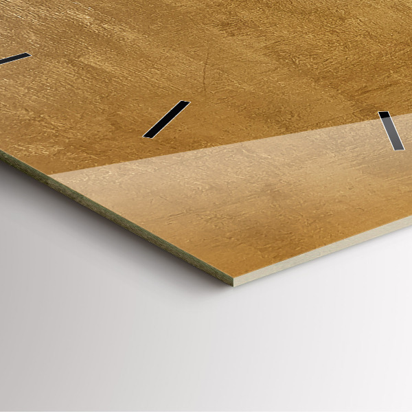 Square wall clock Decorative canvas