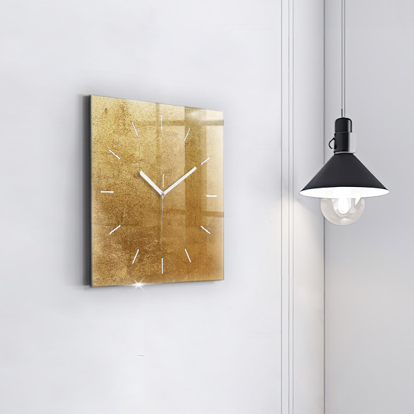 Square wall clock Decorative canvas