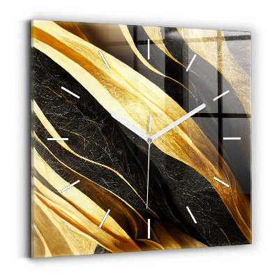 Square wall clock Elegant abstraction