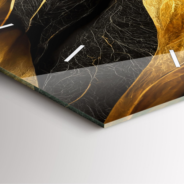 Square wall clock Elegant abstraction