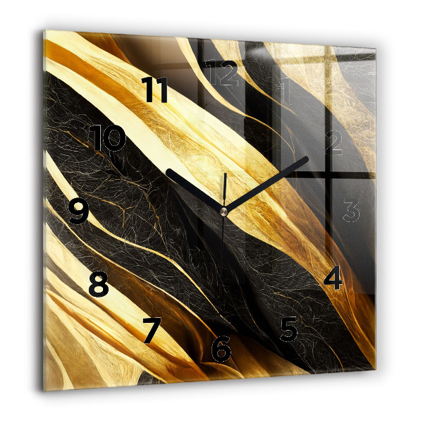 Square wall clock Elegant abstraction