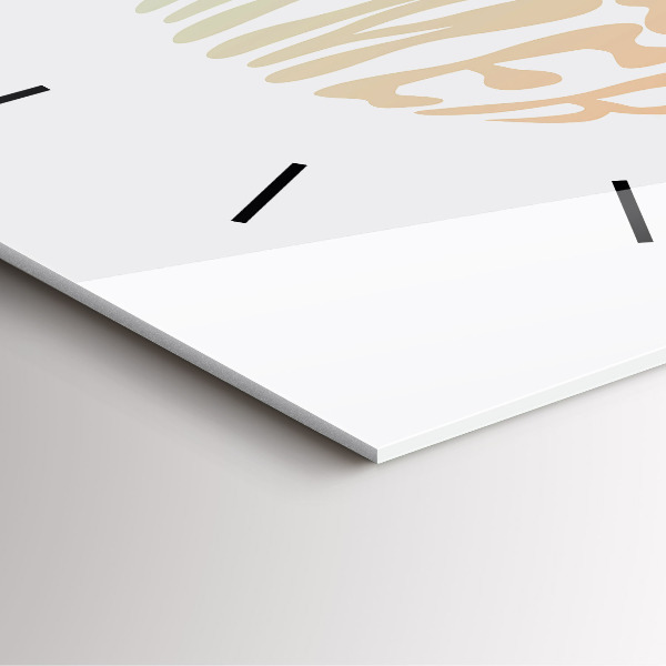 Square wall clock Hello Summer!