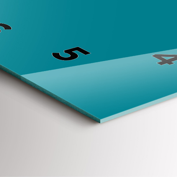 Square wall clock Maritime