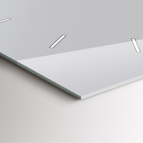 Square wall clock Light Gray