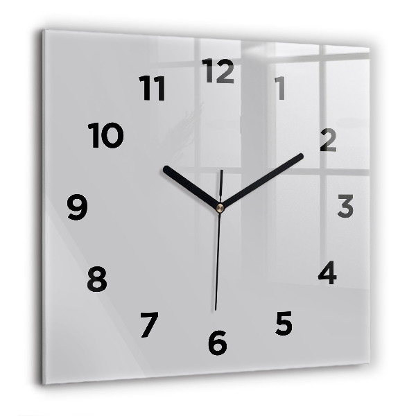 Square wall clock Light Gray