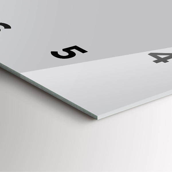 Square wall clock Light Gray