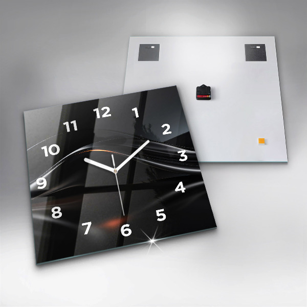 Square wall clock Abstraction