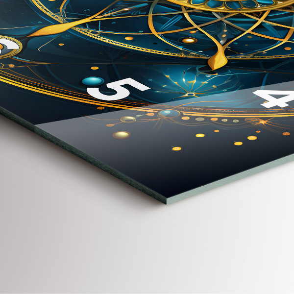 Square wall clock Horoscope clock