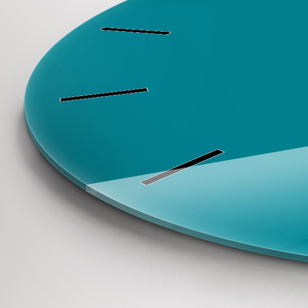 Round glass wall clock Maritime