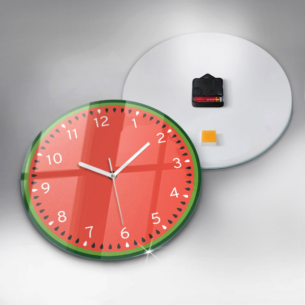 Round wall clock Sweet Watermelon