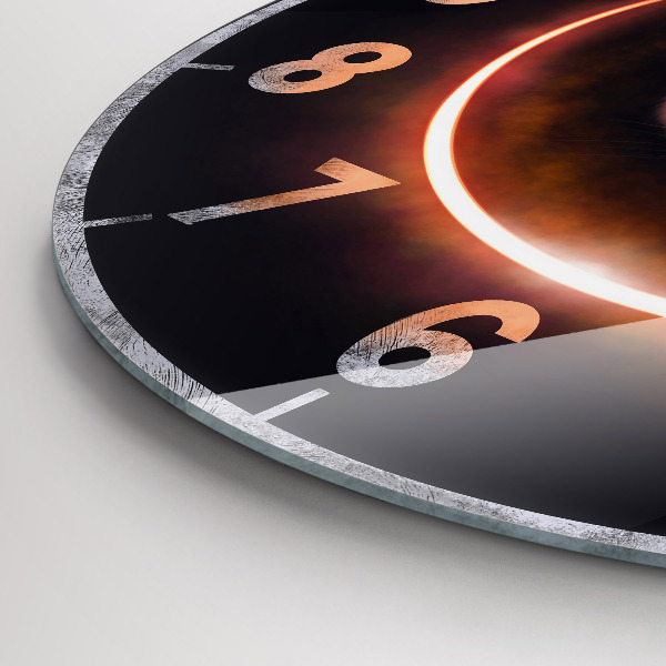 Round wall clock Magic cat